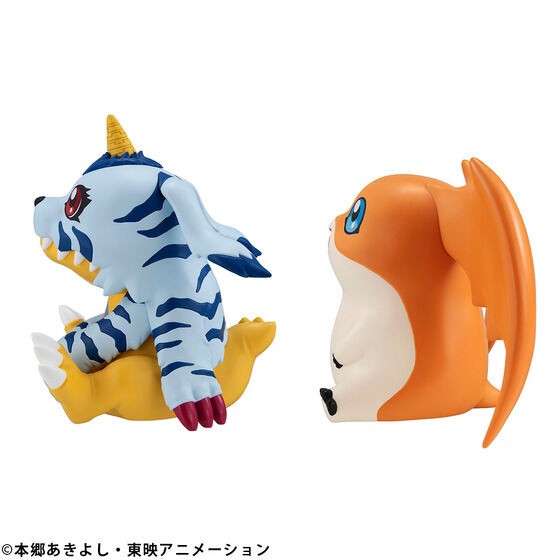 PRE-ORDER : Rukappu Digimon Adventure Gabumon & Patamon Set [Limited: with Cushion]