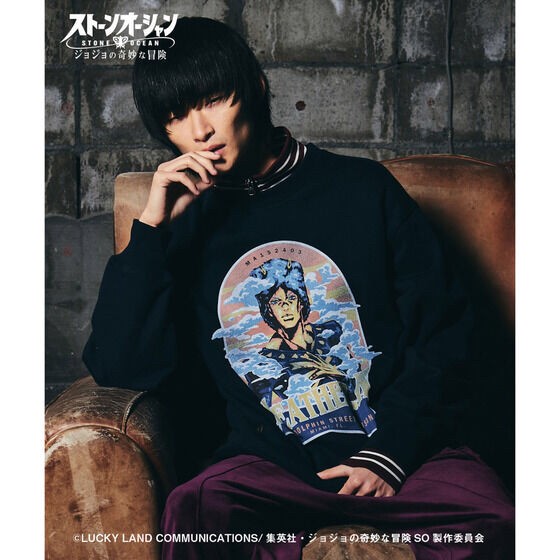 PRE-ORDER : JoJo's Bizarre Adventure: Stone Ocean [glamb] Sweatshirt