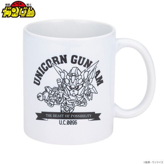 PRE-ORDER : SD Gundam Mobile Suit Gundam UC Mug Cup