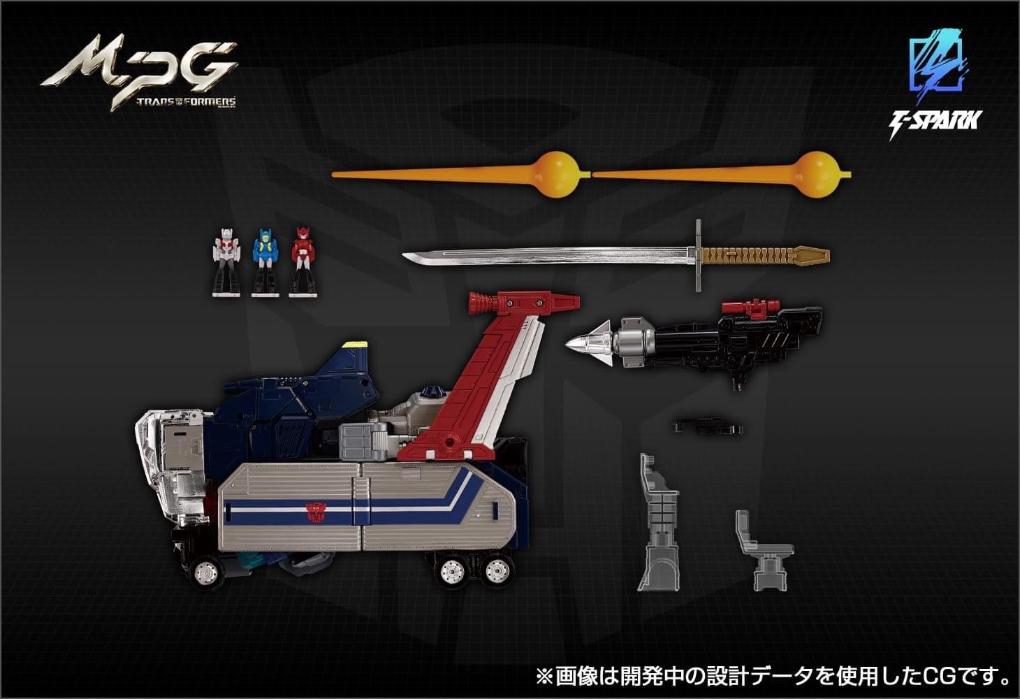 Pre-order : T-Spark Transformers Masterpiece MPG-14 God Bomber by Takara Tomy