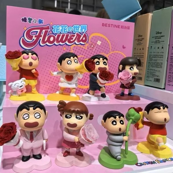 Crayon Shinchan - The World of Flowers Series by Bestine