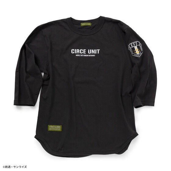 PRE-ORDER : STRICT-G.ARMS "Mobile Suit Gundam: Hathaway's Flash" Three-quarter Sleeve T-shirt E.F.F.