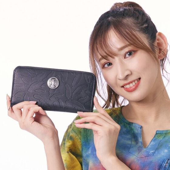 PRE-ORDER : Kamen Rider OOO Genuine Leather Round Wallet Ankh Model