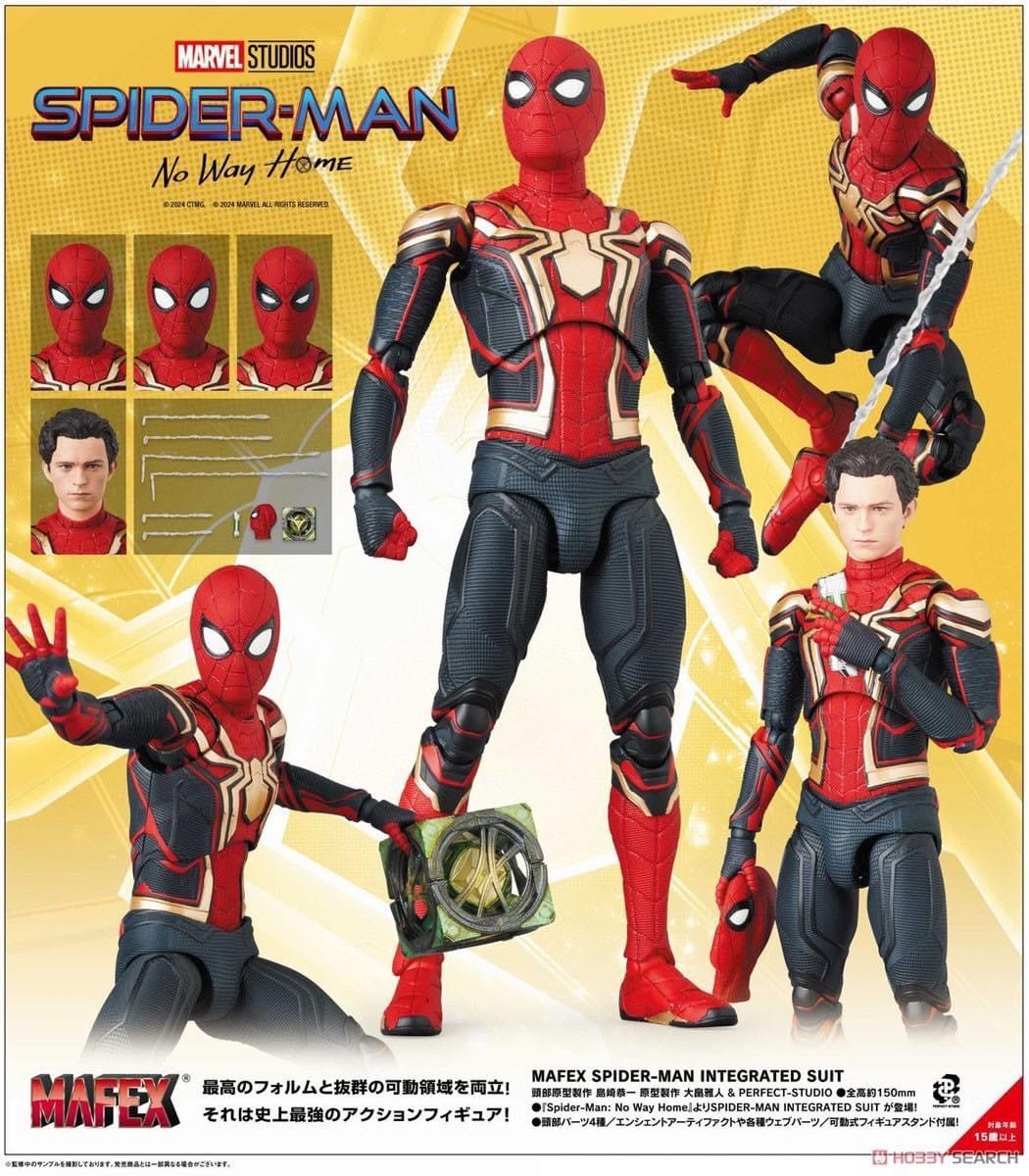 Pre-order : MAFEX Spider-Man Integrated Suit by Medicom Toy