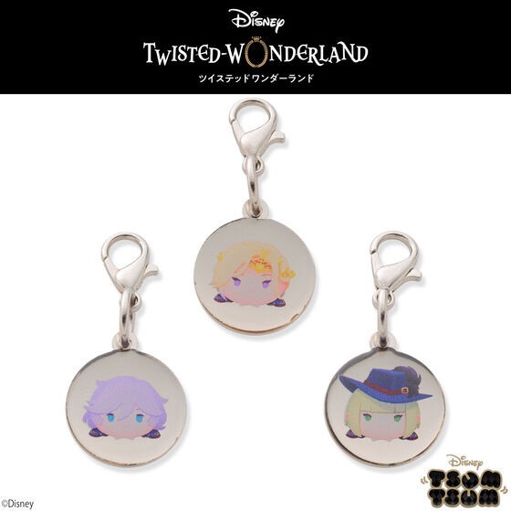 PRE-ORDER : Disney Twisted Wonderland Tsum Tsum Single Charm for Bracelet