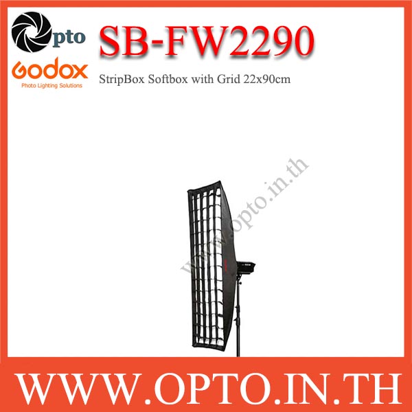 SB-FW2290 Godox Bowen's Mount, SoftBox With Grid, Retangular 22×90CM StripBox