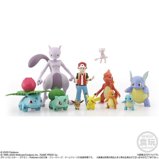 Pokemon Scale World Kanto Region Set by Bandai