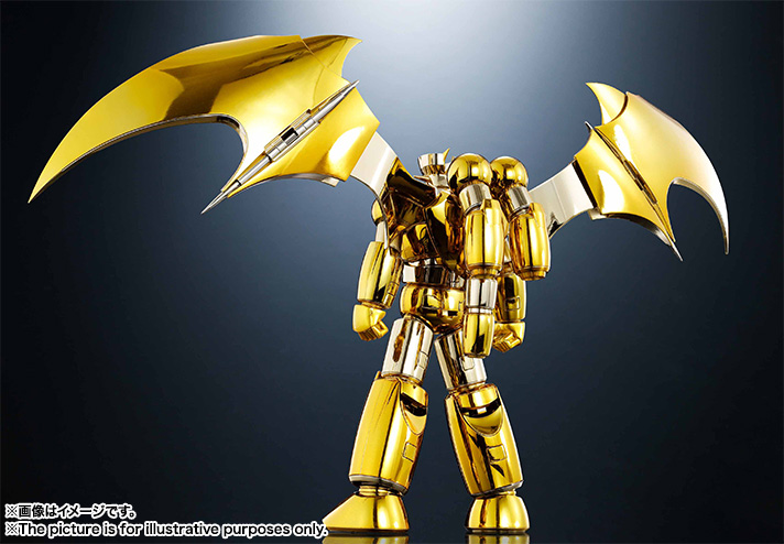 Super Robot Chogokin Shin Mazinger Z Gold Ver. Tamashii Nations 10th Anniversary World Tour Exclusive by Bandai