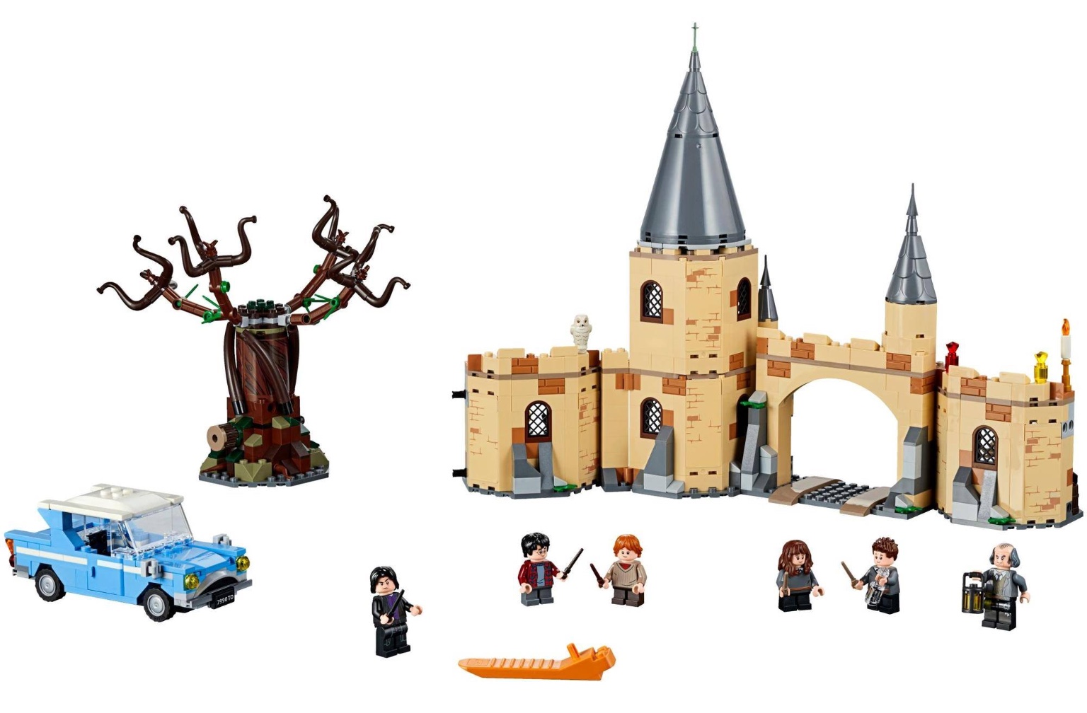 Lepin 16054 Harry Potter Hogwarts Whomping Willow 844pcs