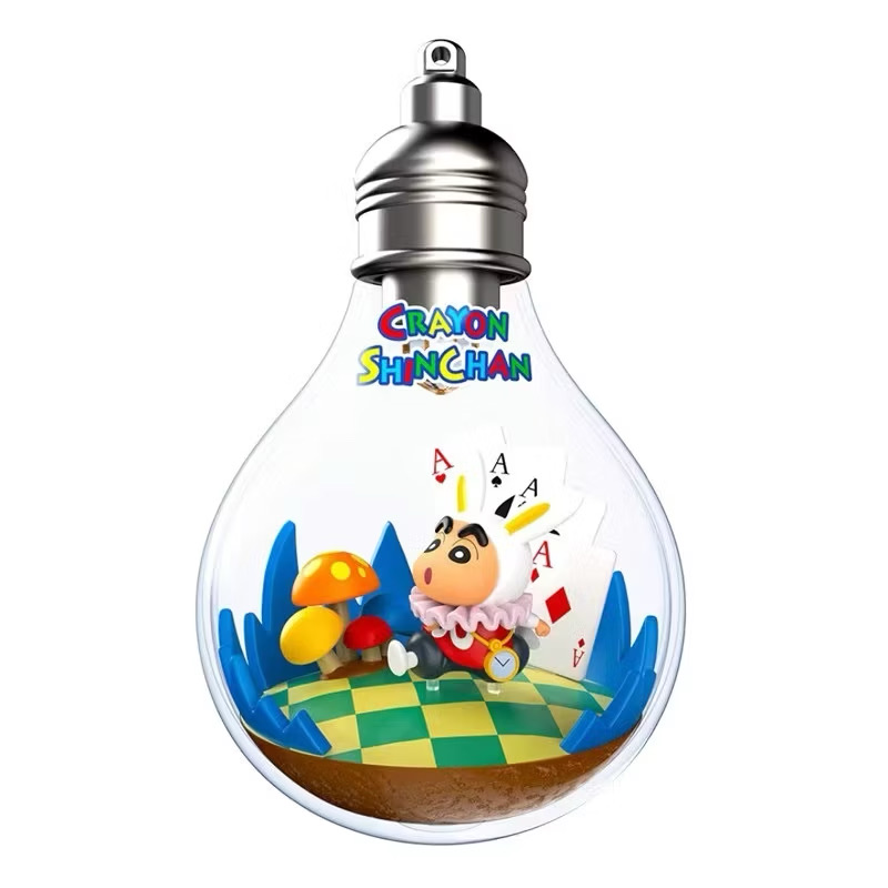 โมเดลได้ 1 ตัว - Crayon Shinchan - Adventure in The Light Bulb Series by Lianyu (มีไฟ)