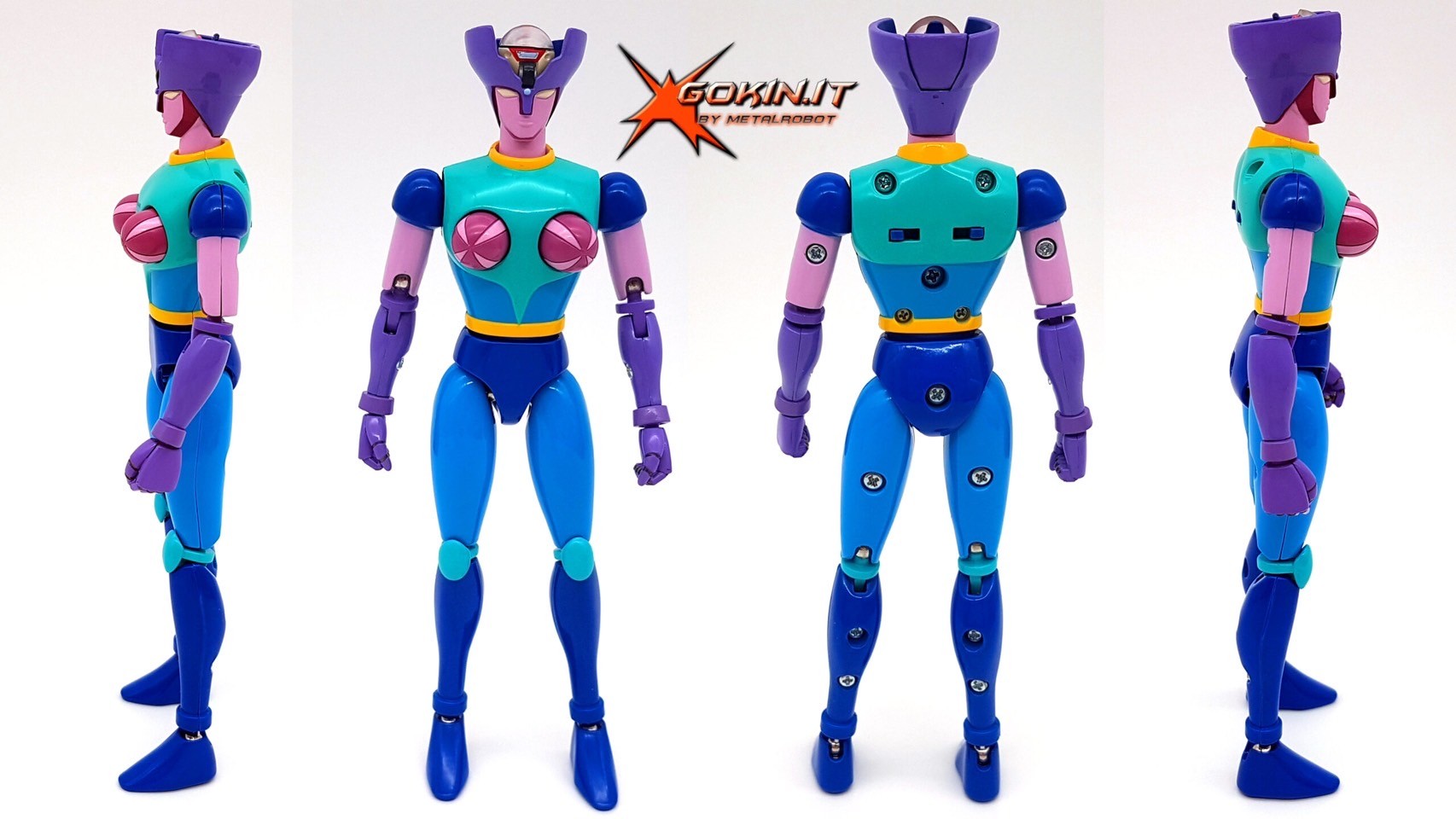 Soul of Chogokin - GX-108 Rhein X1 & Dianan A By Bandai