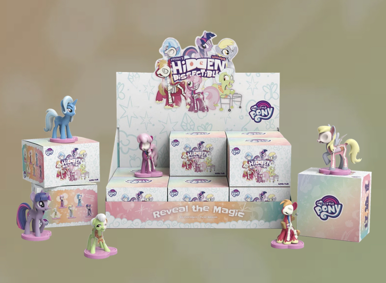 Blind Box - Freeny's Hidden Dissectibles: My Little Pony (Series 2) by Mighty Jaxx (set of 6+3secrets)