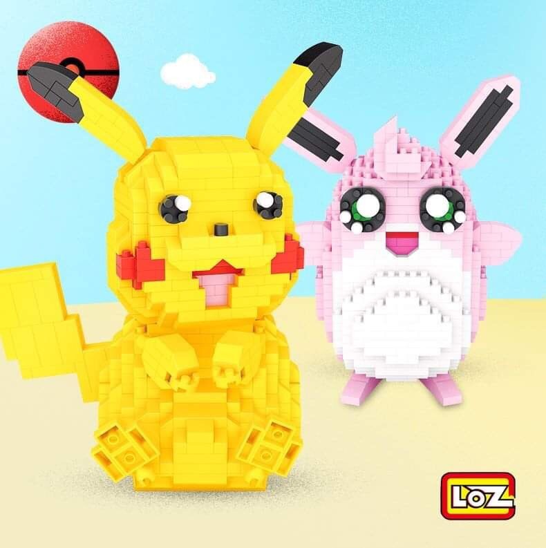 LOZ 9224 Pokemon Pikachu 760pcs