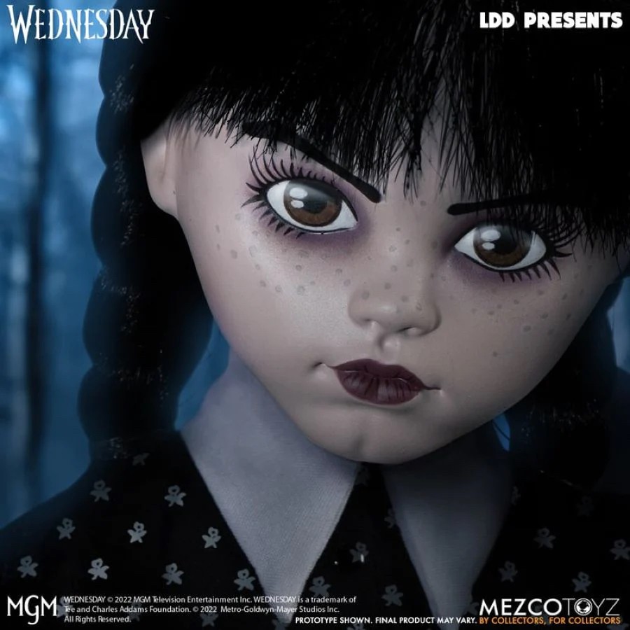 Pre-order : LDD Presents Living Dead Dolls Wednesday by Mezco Toyz