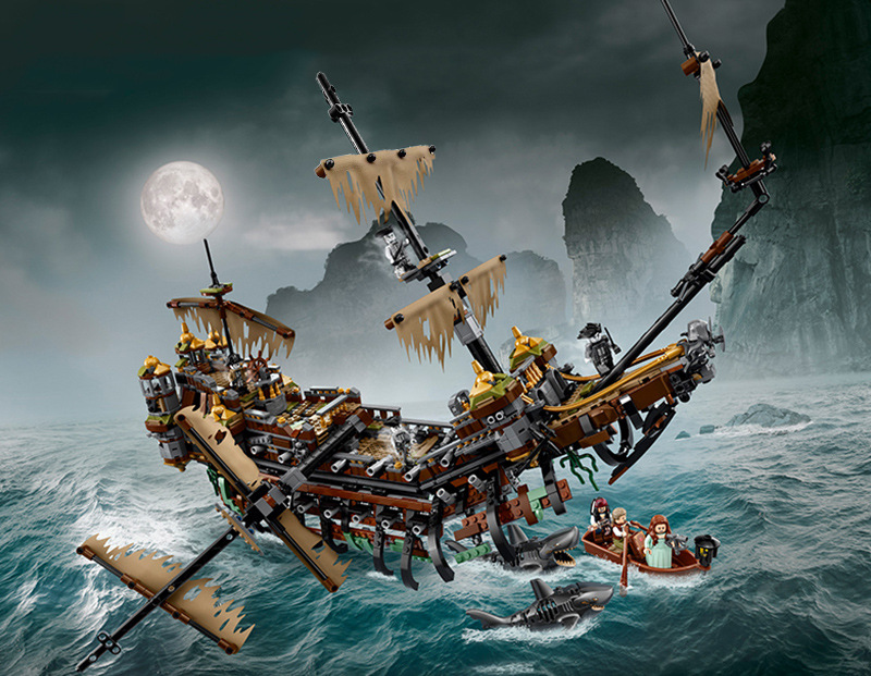 Lepin 16042 Pirates of Carribbeans The Silent Mary 2370pcs