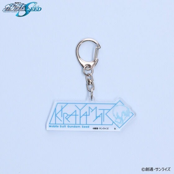 PRE-ORDER : Mobile Suit Gundam SEED Name Design Item Acrylic Charm (4 types in total)