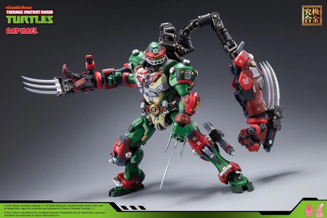 Pre-order : Teenage Mutant Ninja Turtles Raphael Diecast Action Figure by Heat Boys x XZOM SNAP
