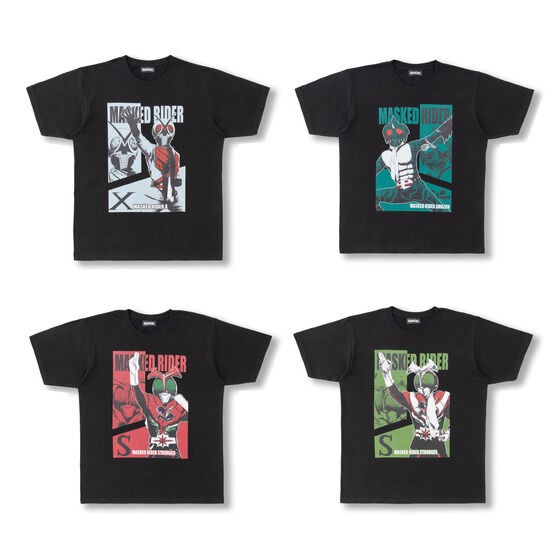 PRE-ORDER : Kamen Rider Showa Series Design T-shirt