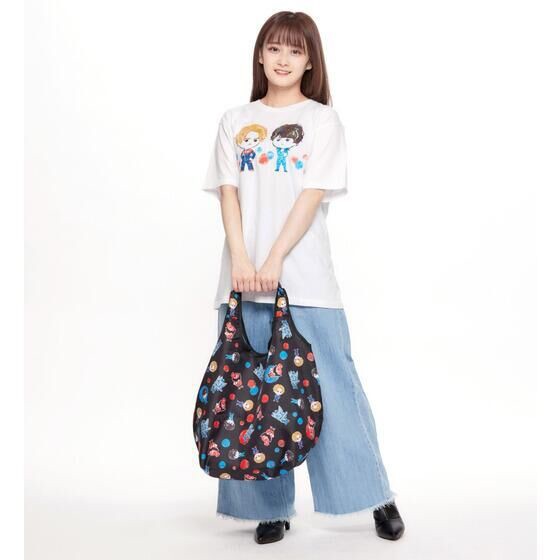 PRE-ORDER : Avataro Sentai Donbrothers Deformed Foldable Tote Bag Two Shot Pattern (Don Momotaro & Sonoi)