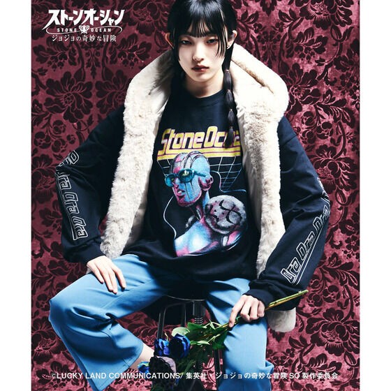 PRE-ORDER : JoJo's Bizarre Adventure: Stone Ocean [glamb] Long T-shirt