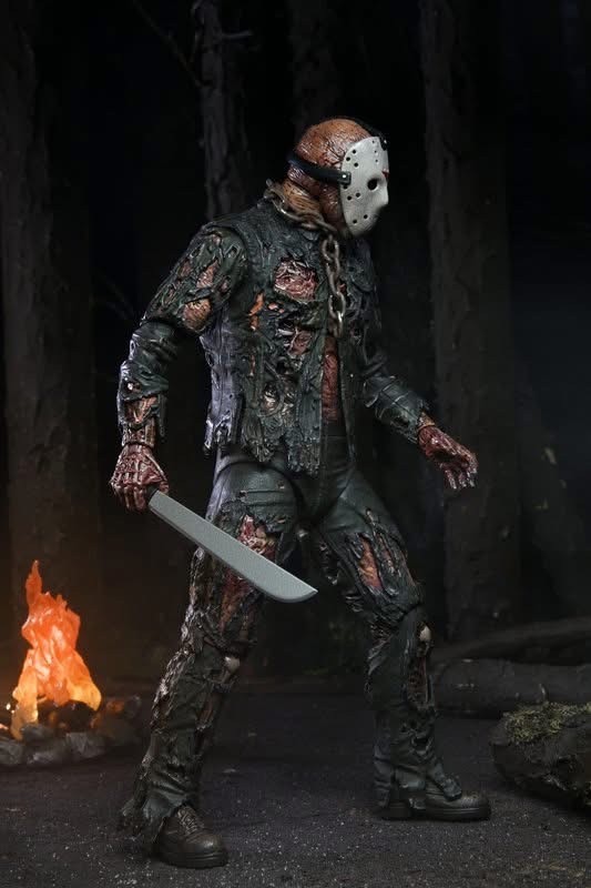 Pre-order : Friday the 13th Ultimate Part 7 (New Blood) Jason Voorhees 7″ Scale Action Figure by NECA (Reissue)