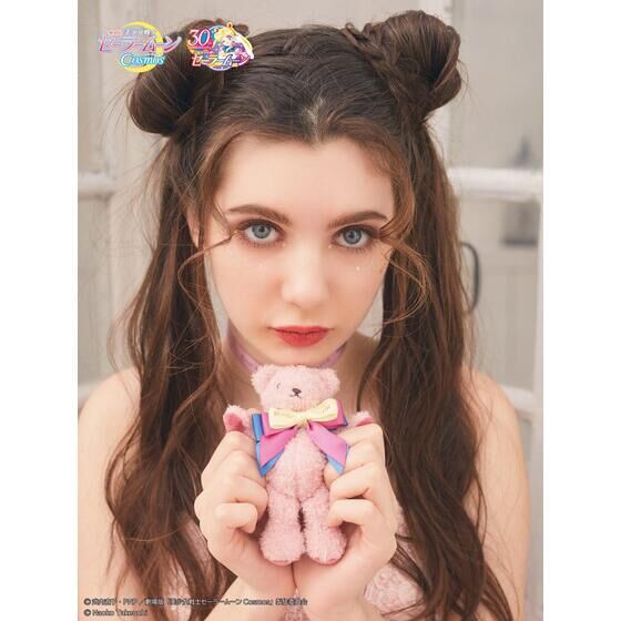 PRE-ORDER : [Maison de FLEUR] Theatrical version "Sailor Moon Cosmos" Bear Charm
