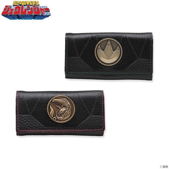 PRE-ORDER : Kyoryu Sentai Zyuranger Genuine Leather Key Case (2 types in total)