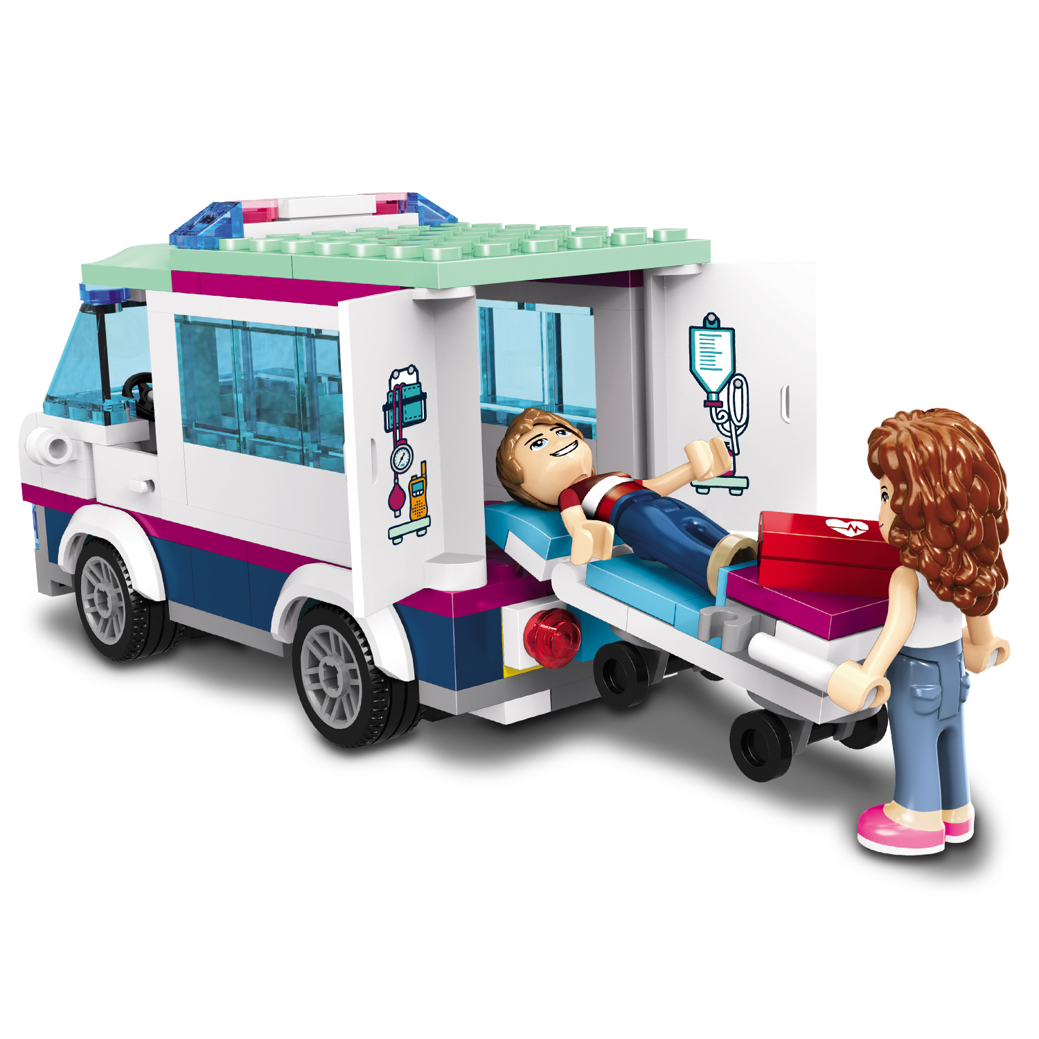Lele 37036 Friends Heartlake Hospital 932pcs