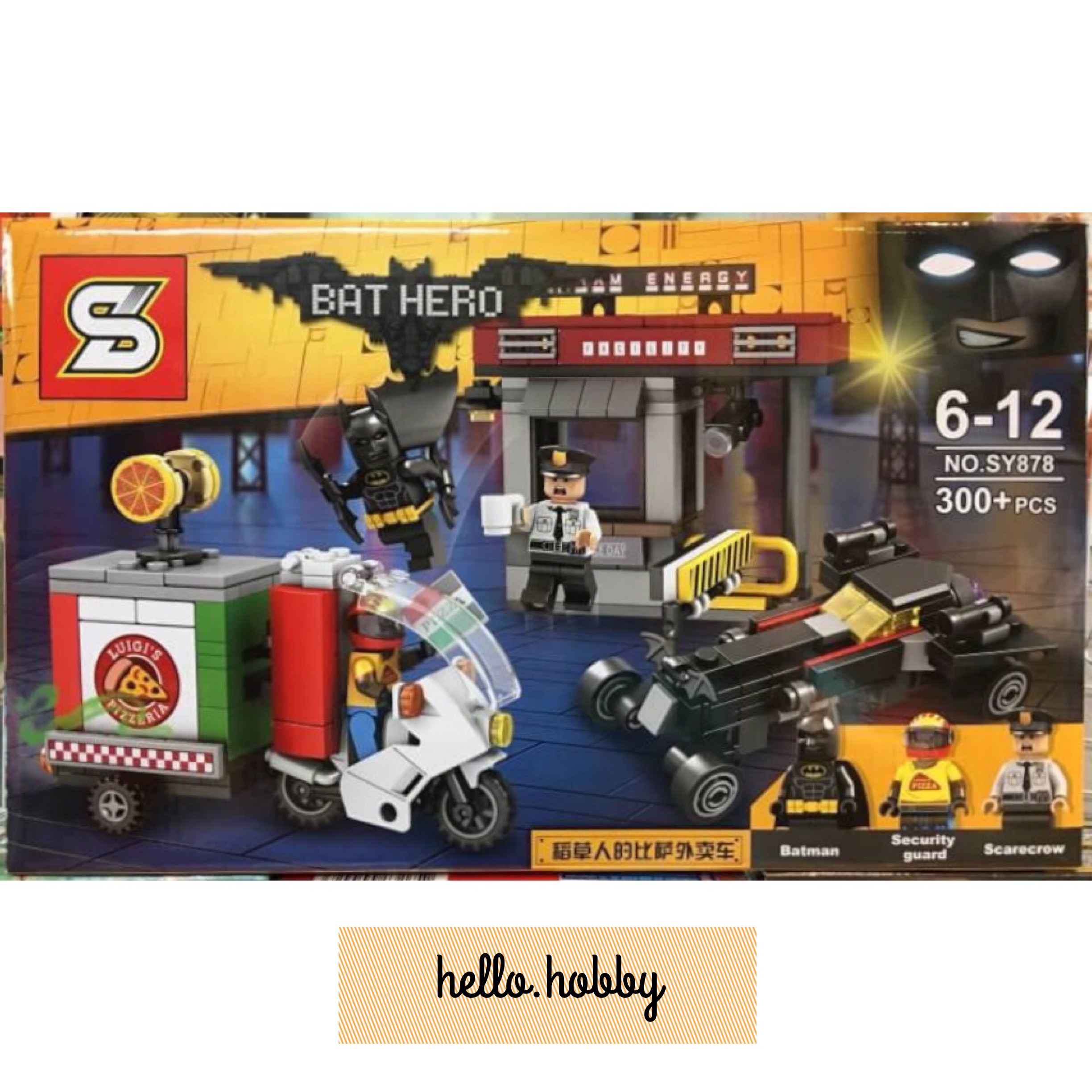 SY 878 Batman Scarecrow Special Delivery 300pcs