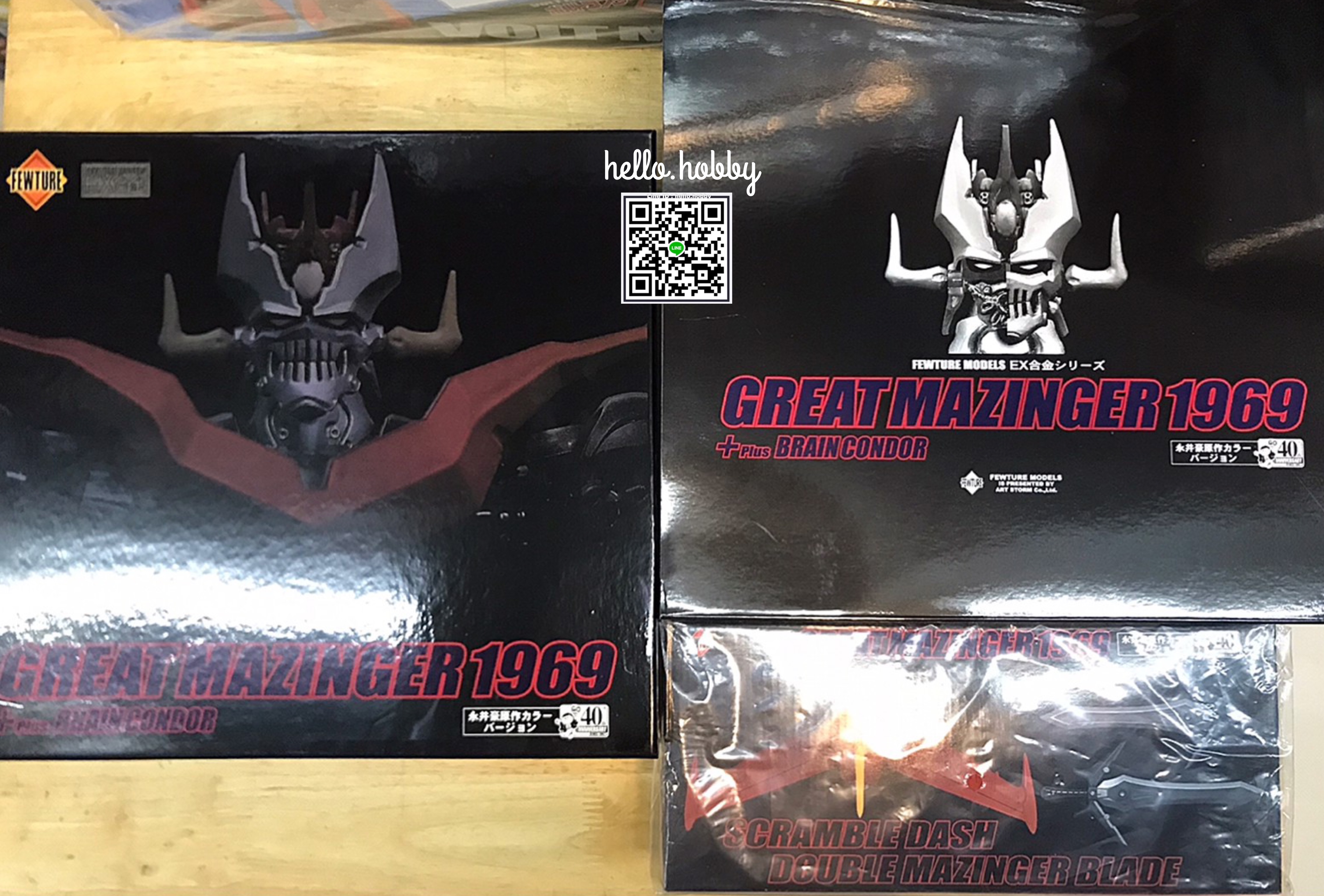 🤖 Fewture EX Gokin Great Mazinger 1969 40th Anniversary Edition Ver. (Artstorm Online Exclusive) มือสอง ของ+คู่มือครบ มีสีพองบ้างเล็กน้อยตามอายุ **มีตำหนิแผ่นเหล็กที่แขนเริ่มเป็นสนิม1ข้าง และอุปกรณ์ชิ้นที่ต่อกับแขน แผ่นเเม่เหล็กเป็นสนิมแล้วทั้ง2ชิ