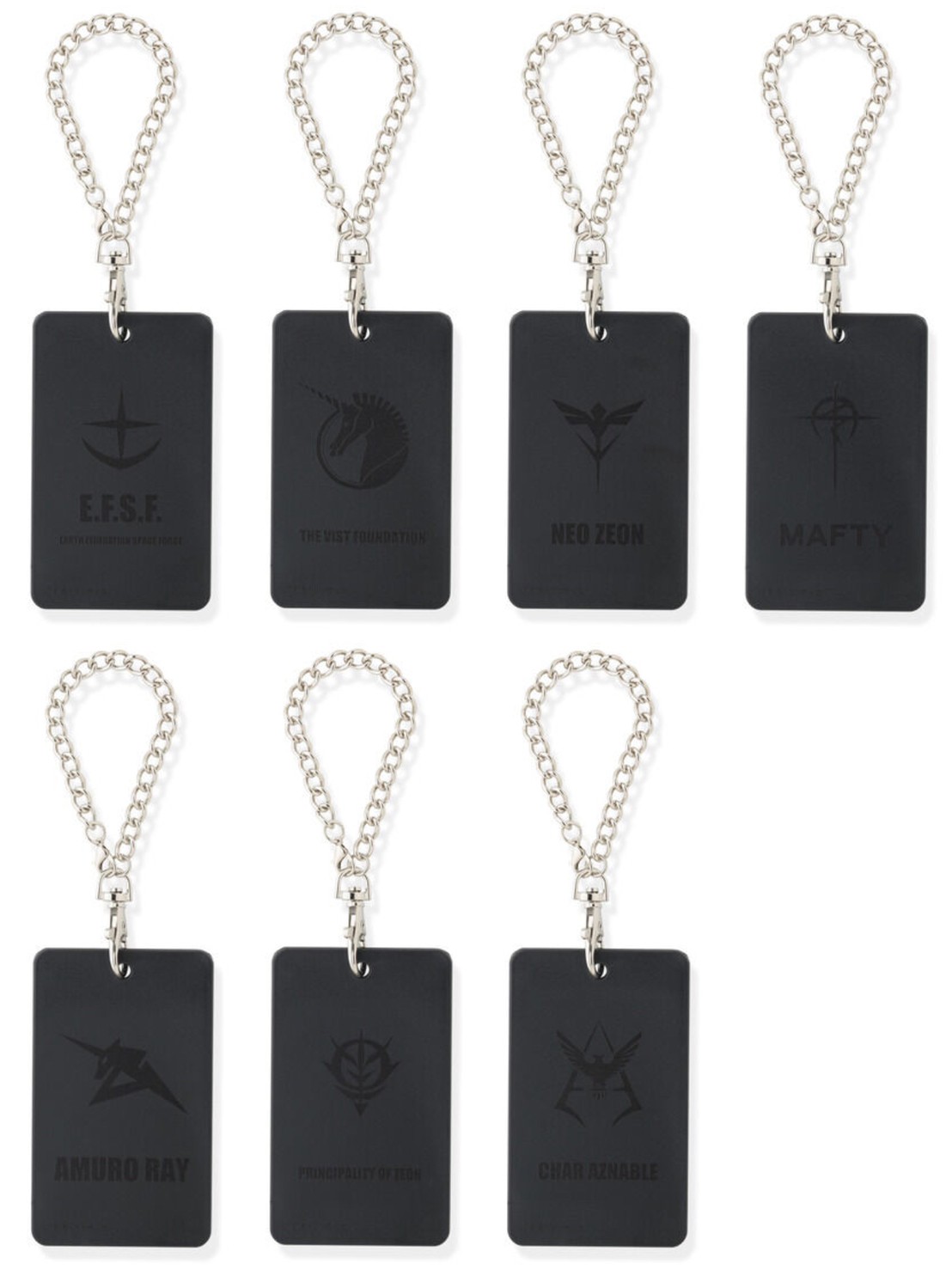 PRE-ORDER : Mobile Suit Gundam BLACK Series Mark Pass Case