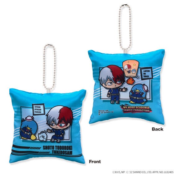 PRE-ORDER : My Hero Academia x Sanrio Characters Mini Cushion Charm (15 random types)