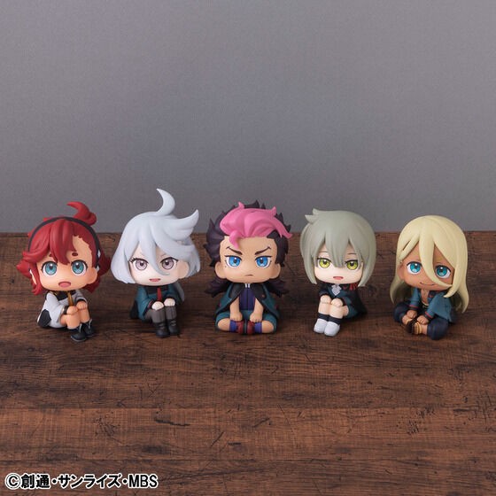 PRE-ORDER : Rukappu "Mobile Suit Gundam The Witch from Mercury" Guel & Elan (Reinforcement Personnel No. 5) & Shaddiq Set [with limited cushion]