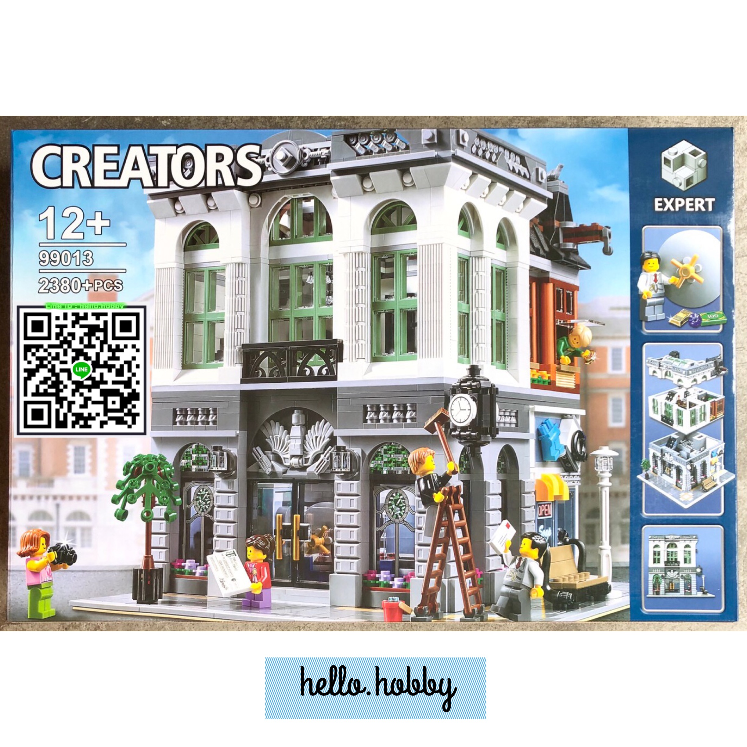 99013 brick bank 2380pcs