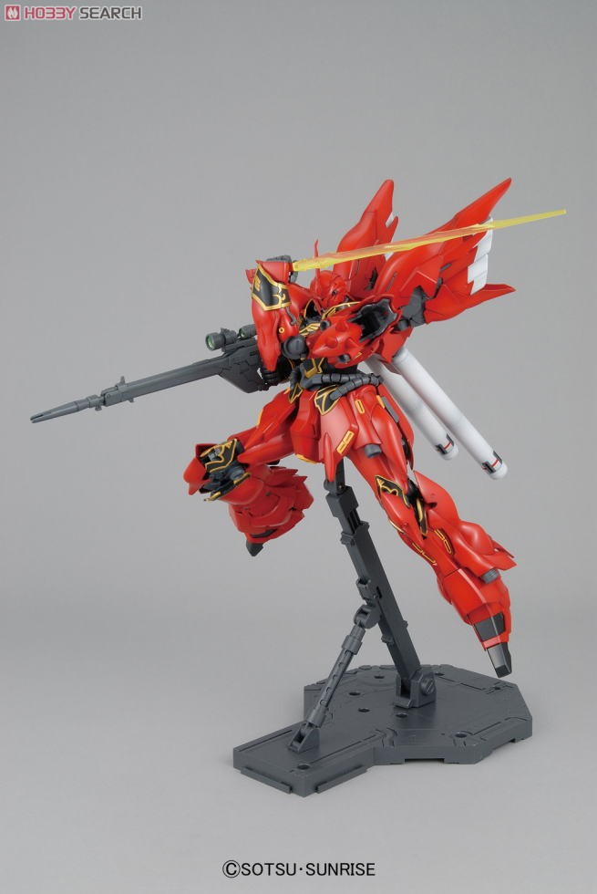 MG 1/100 MSN-06S Sinanju Neo Zeon Mobile Suit Customized for Newtype by Bandai