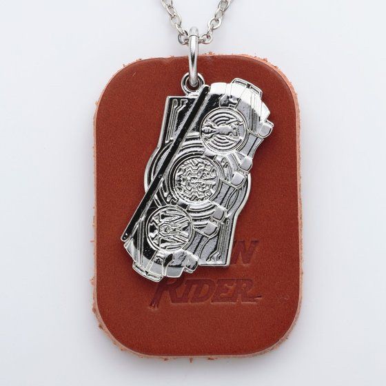 PRE-ORDER : Kamen Rider OOO Belt Module Leather Combination Necklace