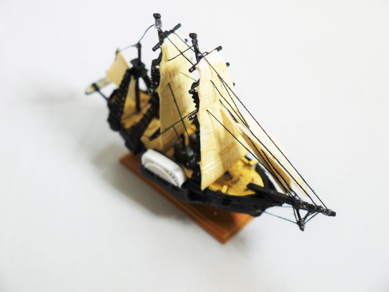 Mononofu Gaiden ''Han'' Vol.1 Miniature Ancient Modeled Sailing Ship Trading Figure by Boford (set of 8)