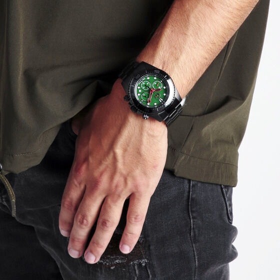 PRE-ORDER : Kamen Rider BLACK RX / Kamen Rider No.1 Solar Chronograph Watch