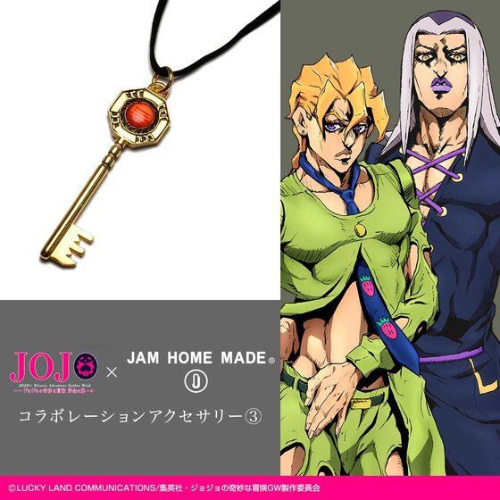 PRE-ORDER : JoJo's Bizarre Adventure: Golden Wind x JAM HOME MADE Collaboration Accessory 3