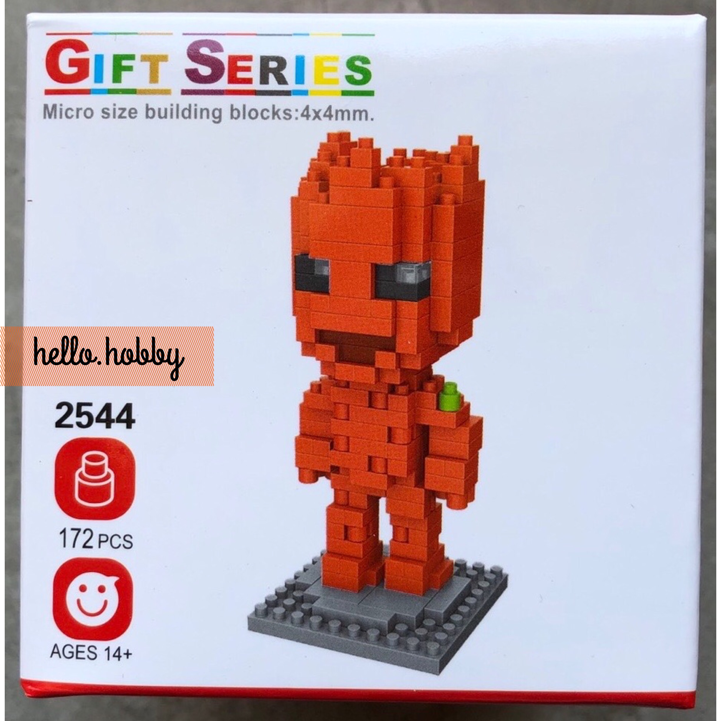 Wise Hawk 2544 Avengers Groot 172pcs