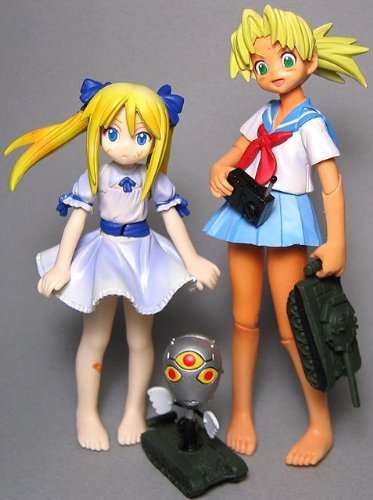 Love Hina "SkyLuv Project" Series 06 : Kaora Sul & Sara MacDougal by Epoch & Kaiyodo