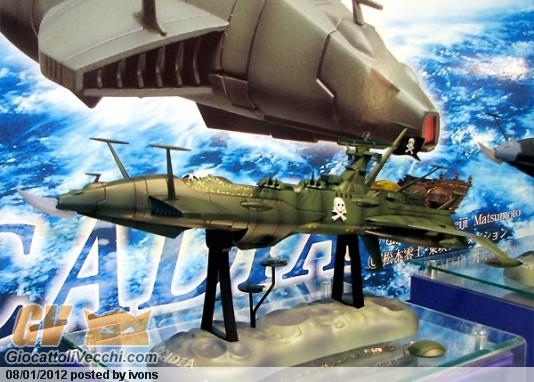 SGM-20 Space Pirate Captain Harlock Arcadia Green Color by Aoshima