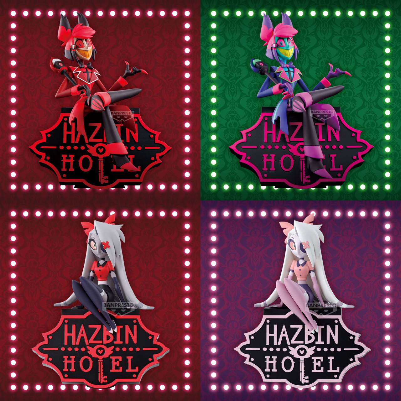 Pre-order : HAZBIN HOTEL MONITOR TOP FIGURE ～ALASTOR～ / ~VAGGIE~ (VER.A/B)