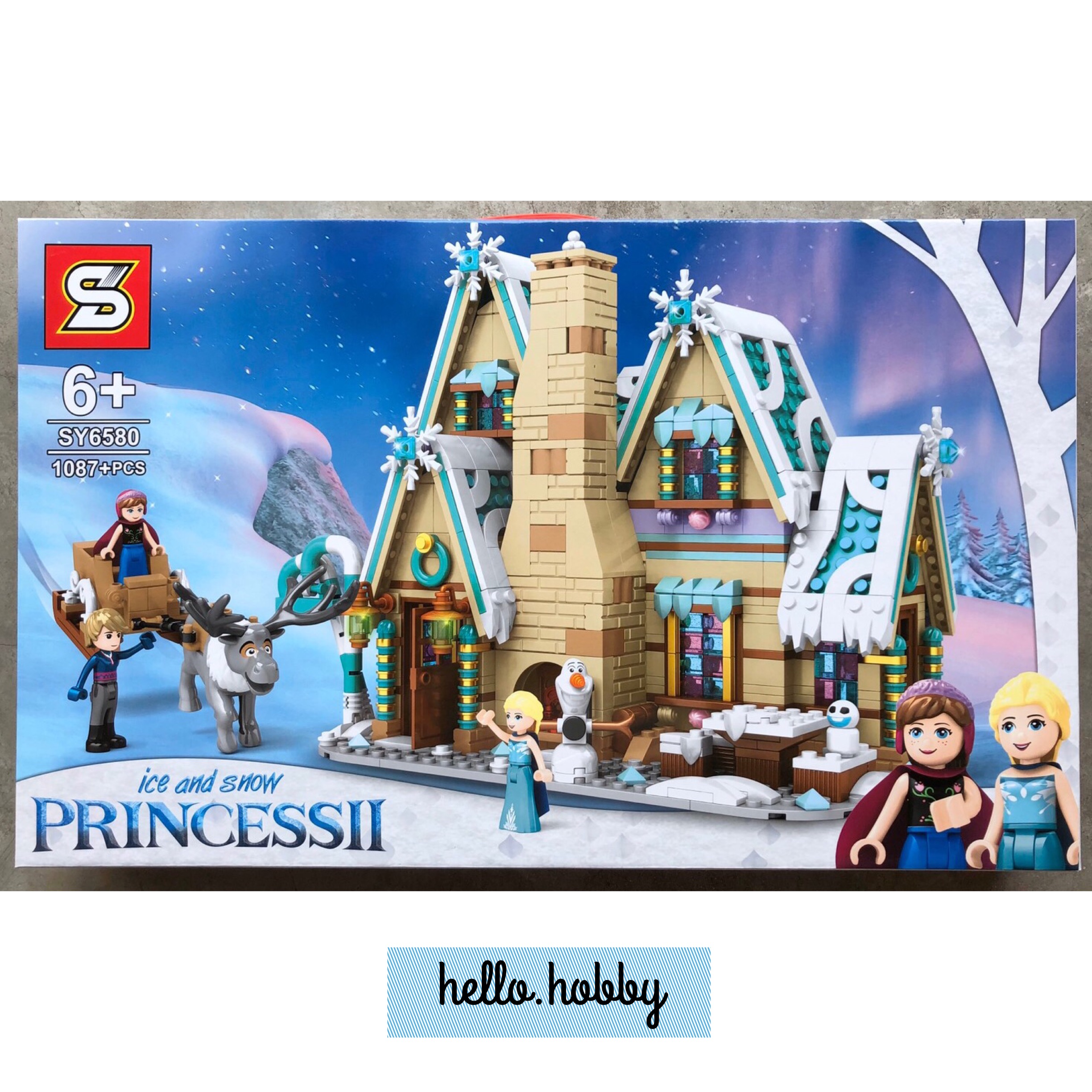 Sy 6580 Disney Frozen 1087pcs