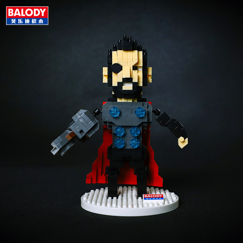 Balody 18100 1-8 Super Heroes