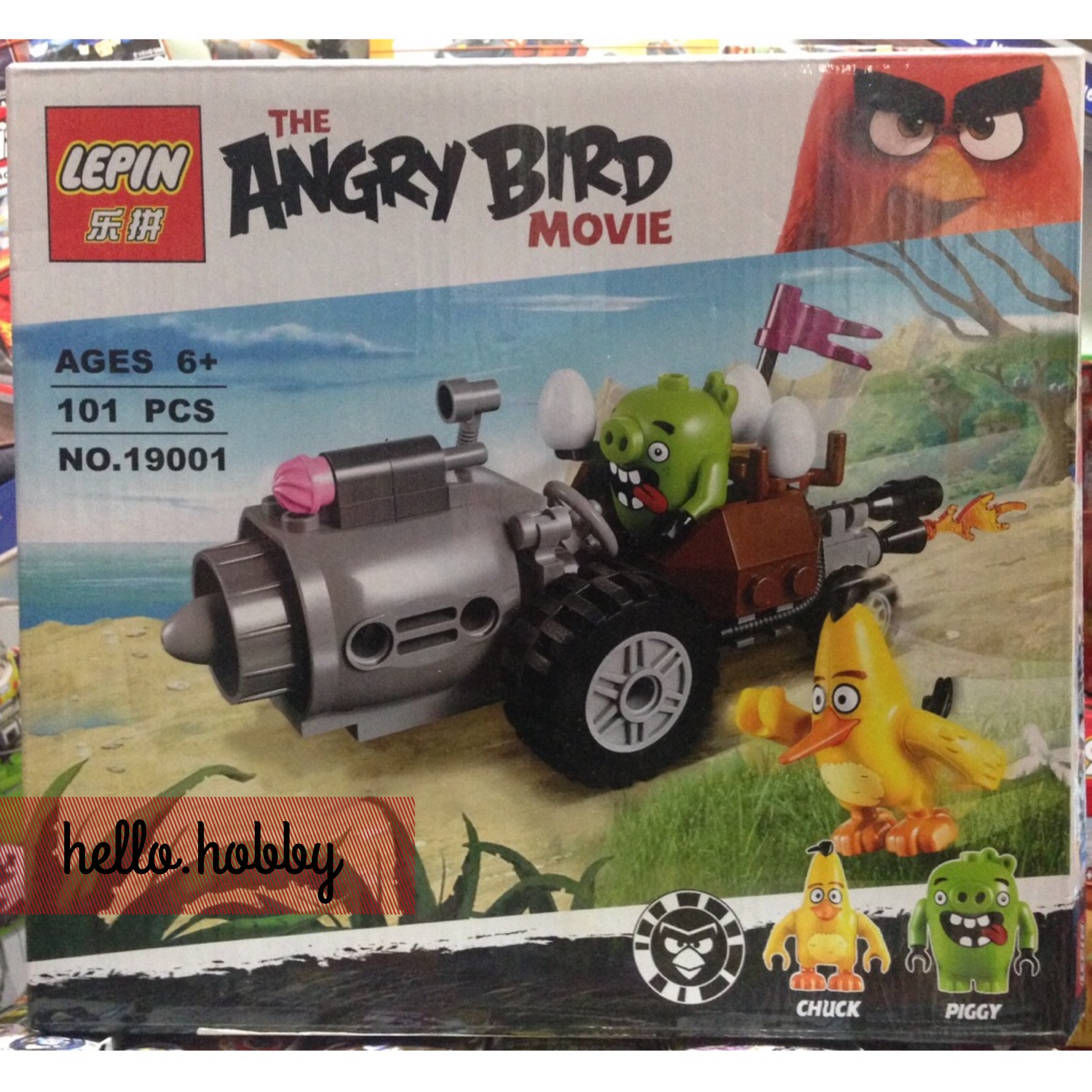 Lepin 19001 Angry Birds Piggy Car Escape 101pcs
