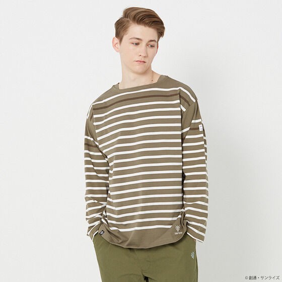 PRE-ORDER : STRICT-G MONT KEMMEL "Mobile Suit Gundam" Long Sleeved Basque T-shirt