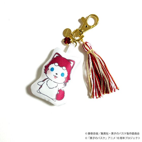 PRE-ORDER : Kuroko's Basketball x Lolii Collaboration Osanpo Nigo Cushion & Tassel Charm (7 types in total)