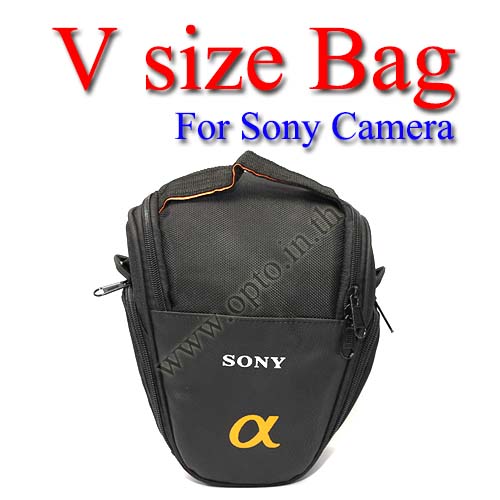 V-shape Size Bag For Sony Alpha Nex3 Nex5 Nex7 A33 A55 A700 A900
