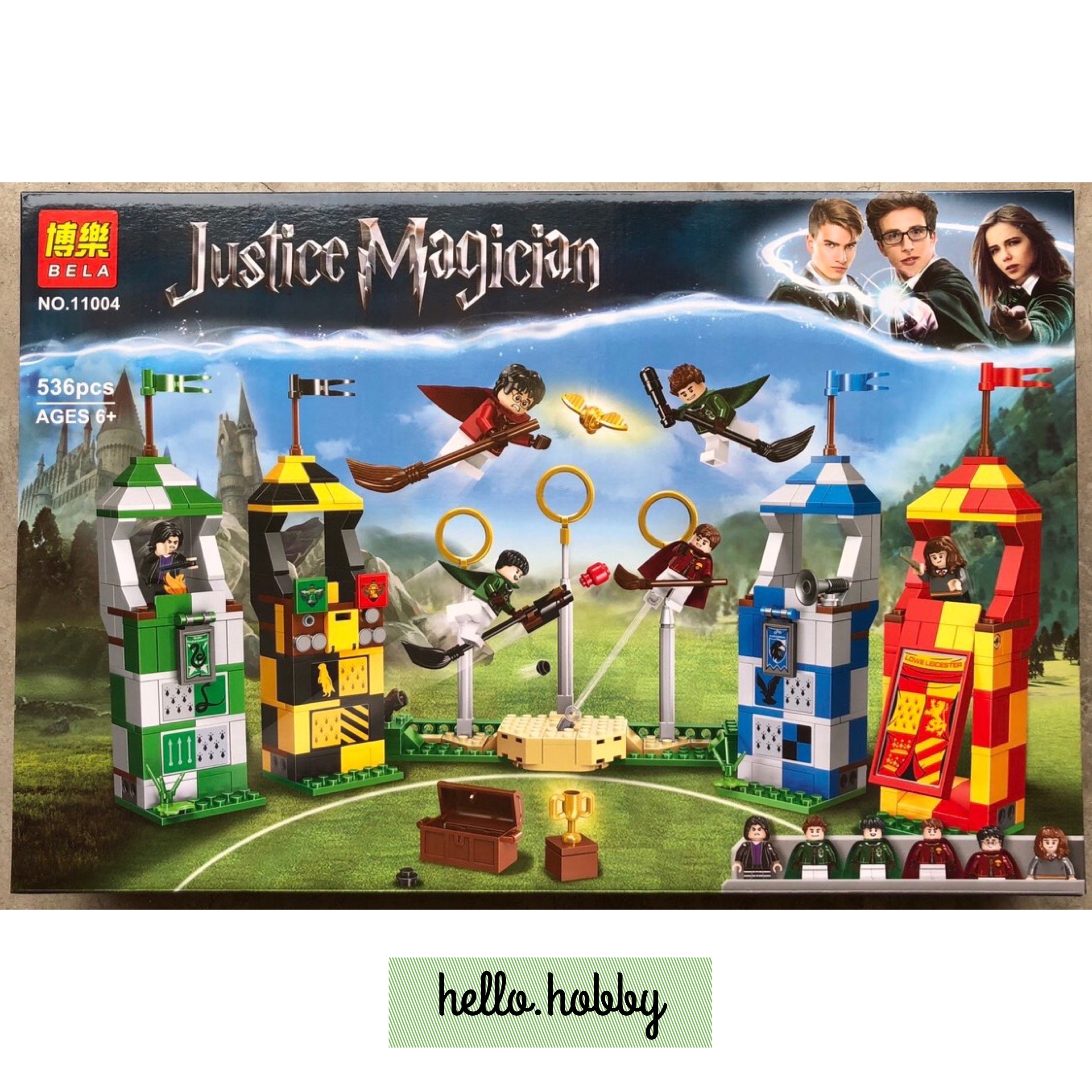 Bela 11004 Harry Potter Quidditch Match 536pcs